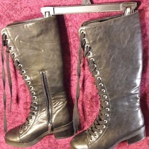 Knee high dress boots s 6 Forever 21